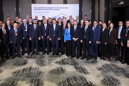 Министър Георг Георгиев участва в церемонията по откриването на 66-та Пленарна сесия на Генералната асамблея на Парламентарната асамблея за черноморско икономическо сътрудничество (ПАЧИС)